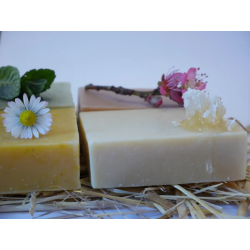 Savon au lait de chèvre et miel Ferme des Chèvres Feuilles